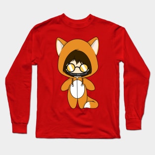 creepypasta ticci toby fox costume doll Long Sleeve T-Shirt